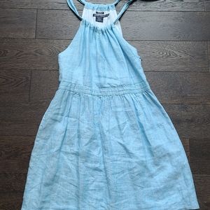 ISLAND Co. 100% Linen short sun dress.
